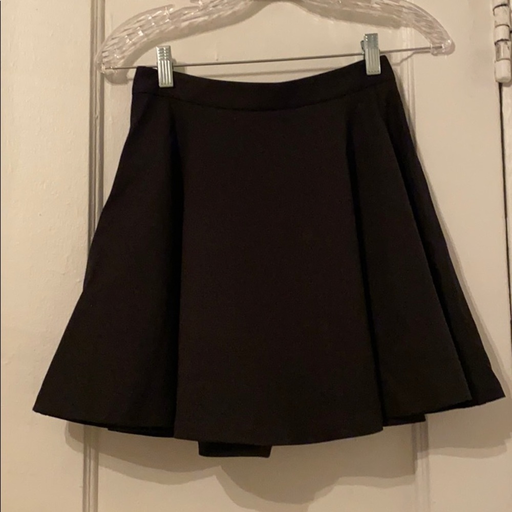 Alice + Olivia Black Mini Skirt